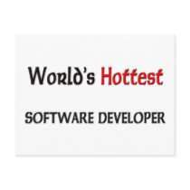 Worlds Hottest Software Developer Post Cards
