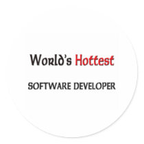 Worlds Hottest Software Developer Stickers