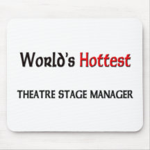 World's Hottest Theatre Stage Manager Mouse Mats