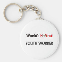 World's Hottest Youth Worker Keychain