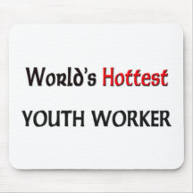 World's Hottest Youth Worker Mousepad