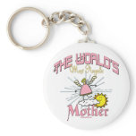 Worlds Most Angelic Mother Key Chains