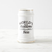 World's Most Awesome Boss Mug
