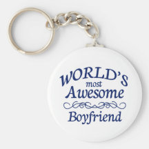 World's Most Awesome Boyfriend Keychain