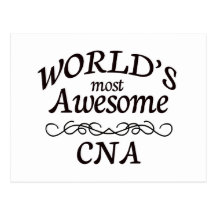 World's Most Awesome CNA Post Cards
