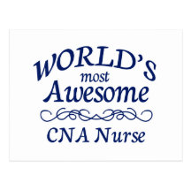 World's Most Awesome CNA Post Cards