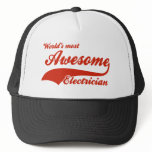 World's Most Awesome electrician Mesh Hat