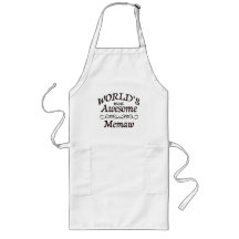 World's Most Awesome Memaw Apron