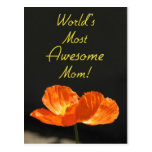 World's Most Awesome Mother Post Cards