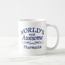 World's Most Awesome Pharmacist mugs