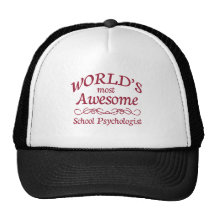 World's Most Awesome School Psychologist Hat