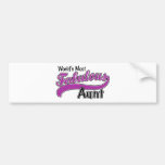 World's Most Fabulous Aunt Bumper Stickers