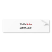World's Sexiest Astrologist Bumper Sticker