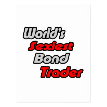 World's Sexiest Bond Trader Postcard