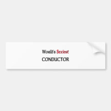 World's Sexiest Conductor Bumper Sticker