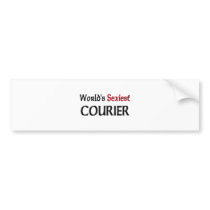 World's Sexiest Courier Bumper Stickers