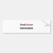 World's Sexiest Dishwasher Bumper Stickers