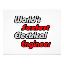 World's Sexiest Electrical Engineer Custom Announcement