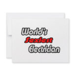 World's Sexiest Electrician invitations