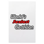 World's Sexiest Electrician stationery