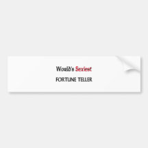 World's Sexiest Fortune Teller Bumper Sticker