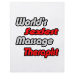 World's Sexiest Massage Therapist flyers