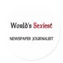 World's Sexiest Newspaper Journalist stickers