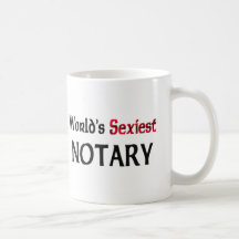 World's Sexiest Notary Mug