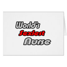 World's Sexiest Nurse Card