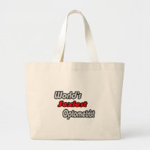World's Sexiest Optometrist Canvas Bags