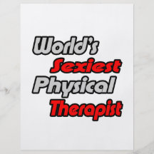 World's Sexiest Physical Therapist Full Color Flyer
