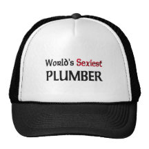 World's Sexiest Plumber Trucker Hat
