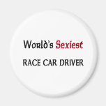 World's Sexiest Race Car Driver Magnets