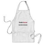 World's Sexiest Records Manager aprons