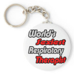 World's Sexiest Respiratory Therapist Keychain