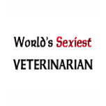 World's Sexiest Veterinarian t-shirts
