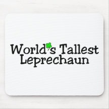 Worlds Tallest Leprechaun 2 Mouse Pads
