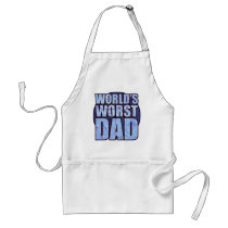 World's Worst Dad apron