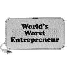 World's Worst Entrepreneur Portable Speakers