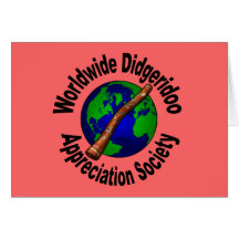 Worldwide Didgeridoo Appreciation Society Cards