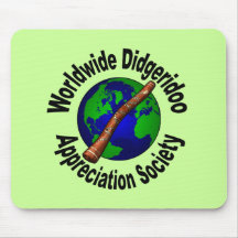 Worldwide Didgeridoo Appreciation Society Mousepad