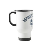 Worlld's Best Dad Grunge Star Text Mugs