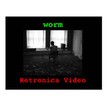 worm postcard