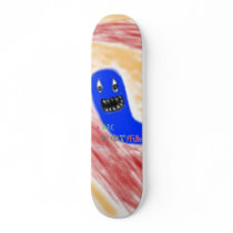 worm custom skate board