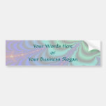 Wormhole Fractal, Space Tube Bumper Sticker