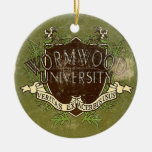 Wormwood University Vintage Christmas Tree Ornament
