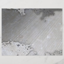 Worn Brushed Metal (faux) Layout Flyer Design