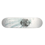 Worn Ink Crest Skate Board Deck