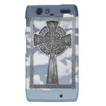 Worn Metal Cross Droid RAZR Case