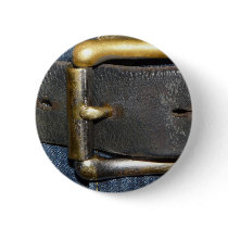 Worn out Leather Belt and Buckle